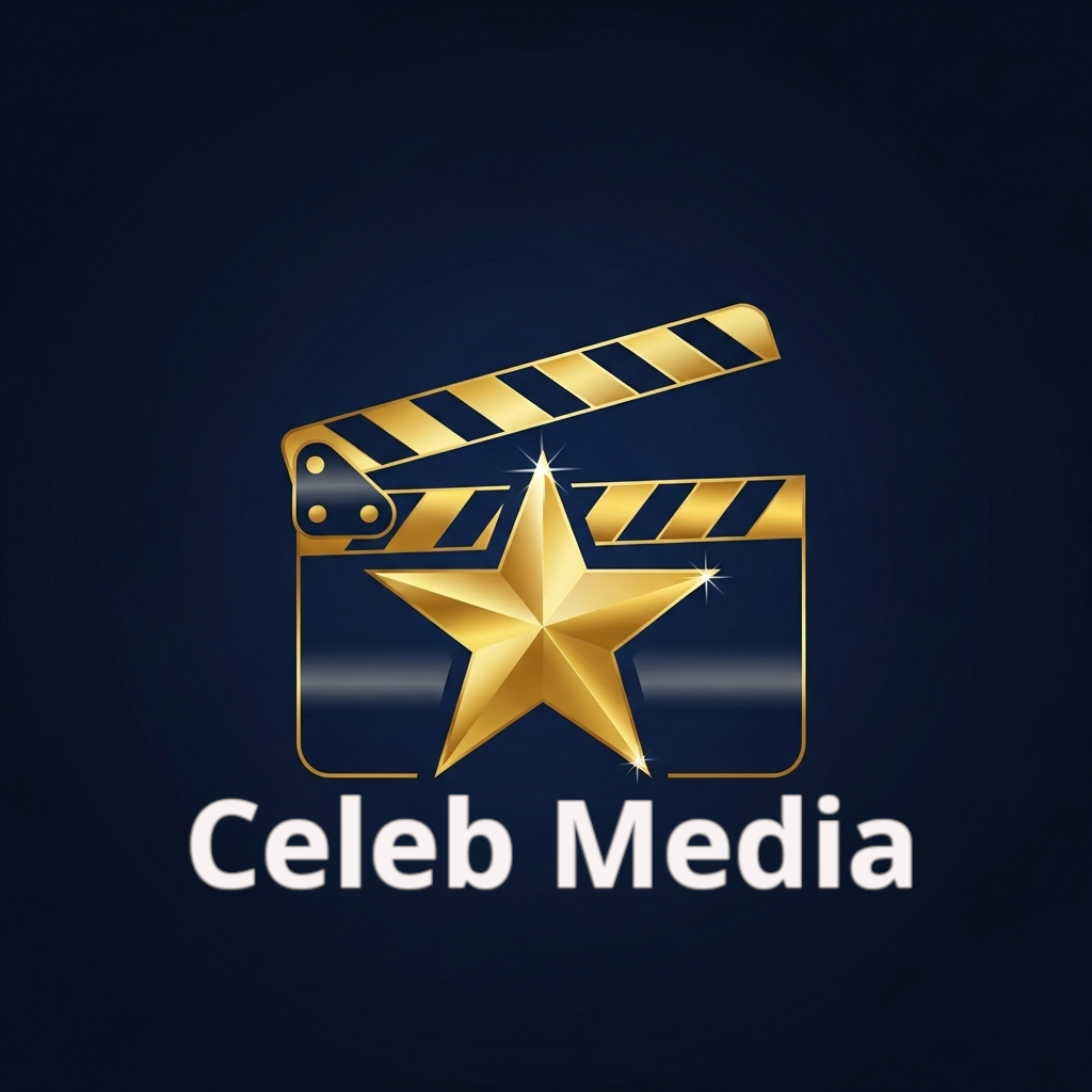 Celeb Media - логотип компании, создающей персональные видеопоздравления от знаменитостей
